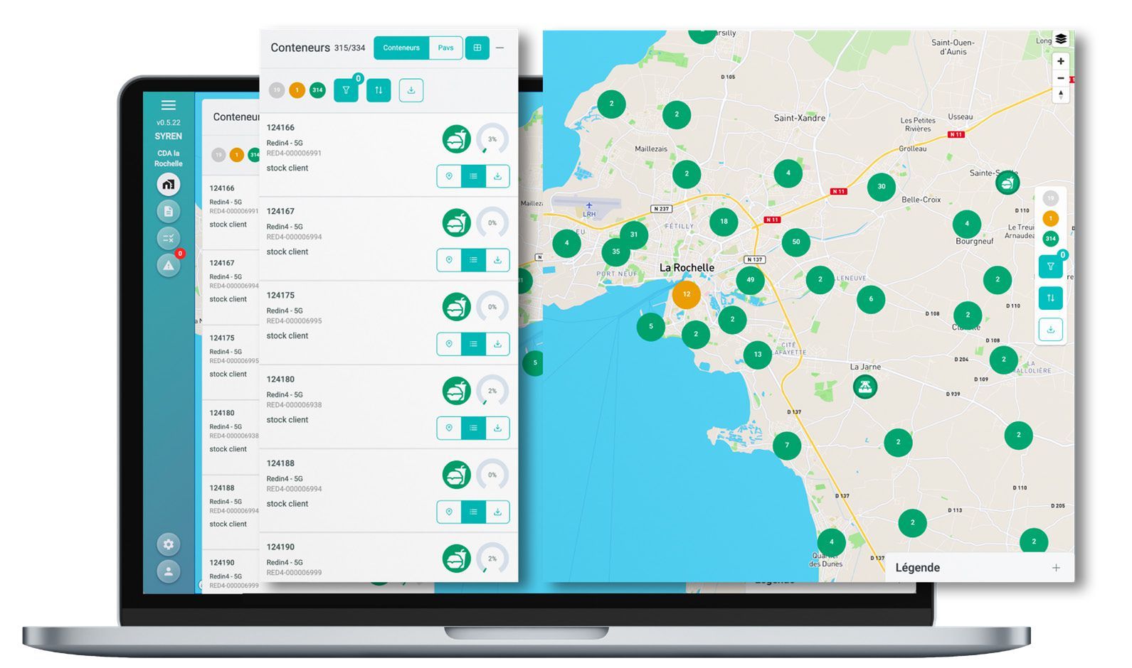 Aperçu du projet Plateforme Syren